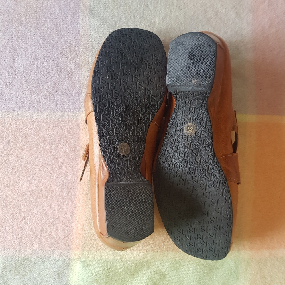 JOSEF SEIBEL Tan Leather Heels - Picture 3 of 3